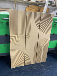 3D Obklad stĺpu frézovaný